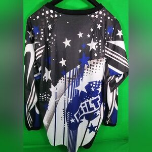 Bilt- Outdoor Sports Outfit- SIZE:LARGE, Blue/white/black Multicolor